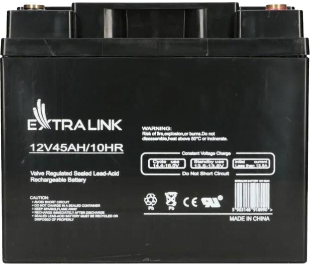 ExtraLink Akumulator AGM 12V 45AH - 1086658 - zdjęcie 2